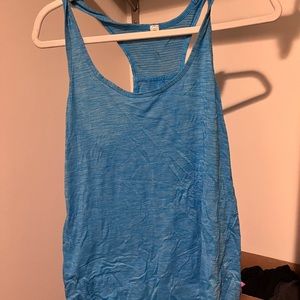Blue Lululemon Tank Top - Slight open back